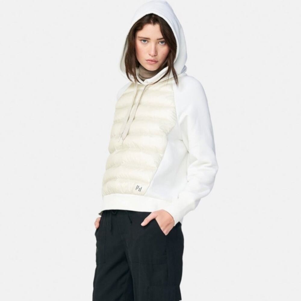 Holden Hybrid Down Hoodie Size S, Pearl